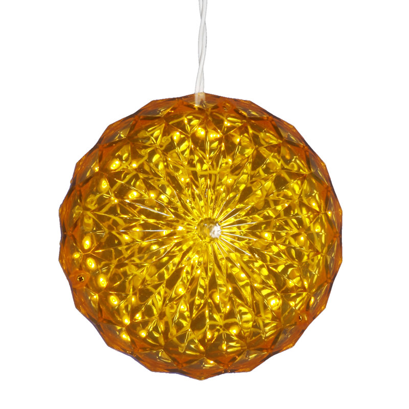 Luminaire d'extérieur à DEL 6 po, Jaune