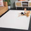 Kyrie Solid Color Hand Loomed Wool/Cotton Area Rug in Ivory-98090194