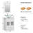 24'' Single Bathroom Vanity with Plastic Top