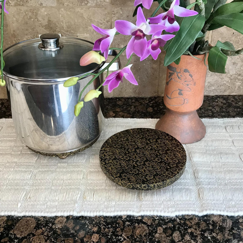 Hand Hammered Brocade Trivet
