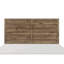 Mobilier de chambre à coucher en bois de style rustique patiné avec finition de pin vieilli 1pc-91484666