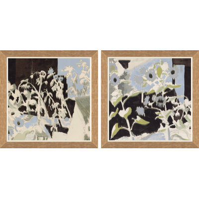 Garden Still Life I & II Framed