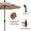 Parasol de marché 9 pi-411278438