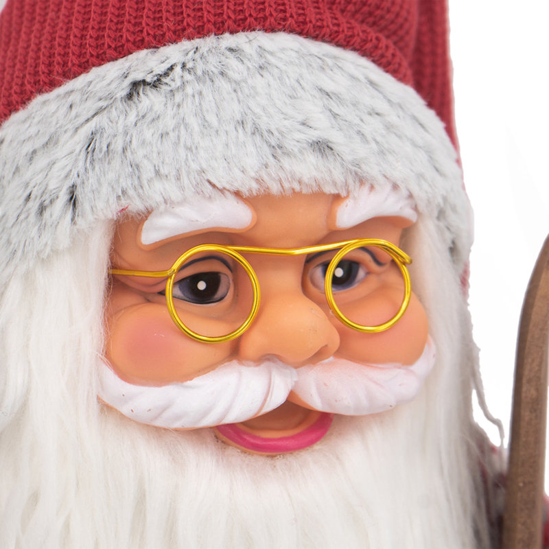 10.6X7.5X23.6" Standing Santa