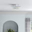 Tarren Glass LED Flush Mount