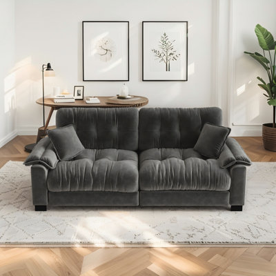 94" 3-Seater Chenille Sofa