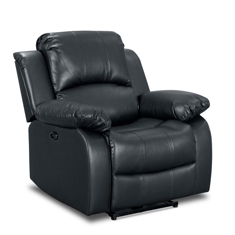 Englewood 98cm Wide Standard Recliner, Black