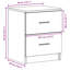 Bedside Cabinets 2 Pcs With 2 Drawers 40X36x50 Cm-654575223-654134467