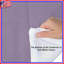 Édredon de couleur unie mauve-124132909