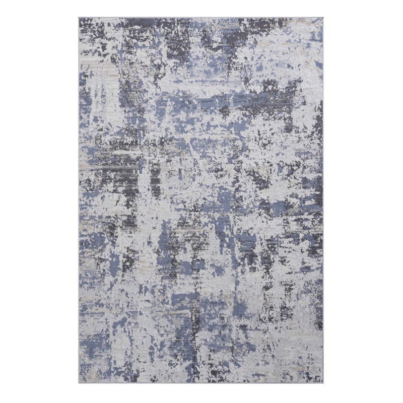 Abstract Non-Shedding Living Room Bedroom Dining Home Office Stylish And Stain Resistant Area Rug, Rectangle 6'7" x 7'9"