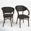 Abode Premium All-Weather Wicker Outdoor Stacking Dining Armchair