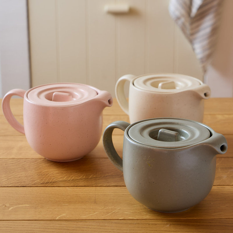 Pacifica Tea Pot, Marshmallow Pink