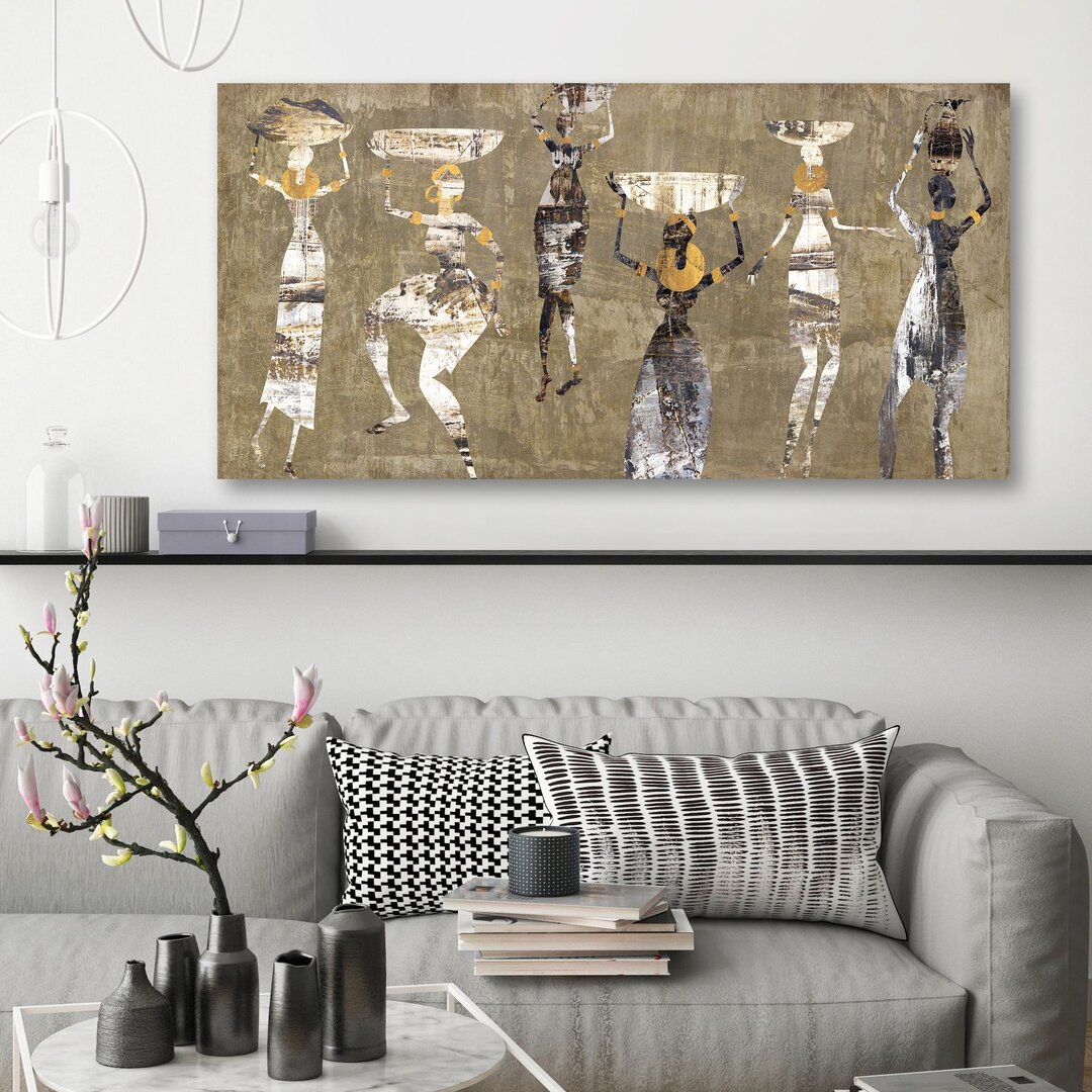 Leinwandbild African Dance von Cynthia Fields