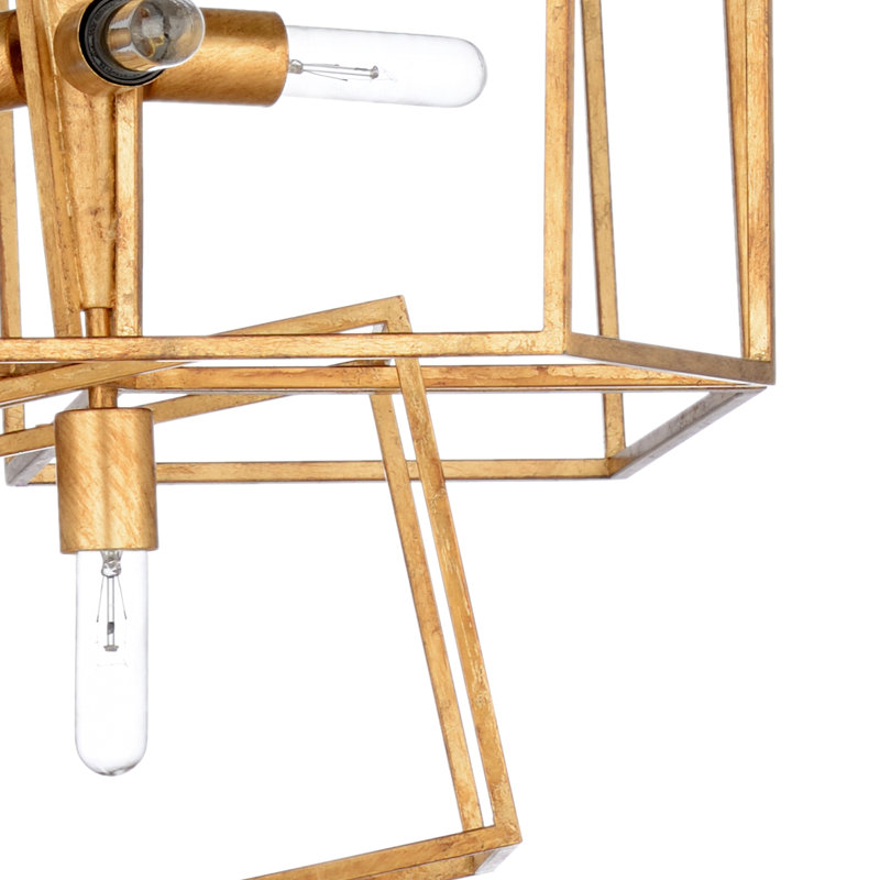 Cubist 4 - Light Chandelier