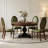 American Retro Solid Wood Dining Table