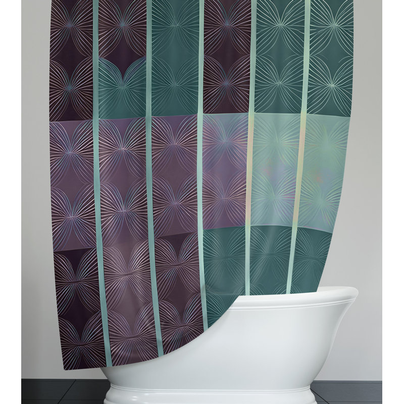 Rideau de douche Architha, H 72 po x l 70 po