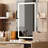 7-Drawer Vanity Desk With LED Mirror & Carved Details