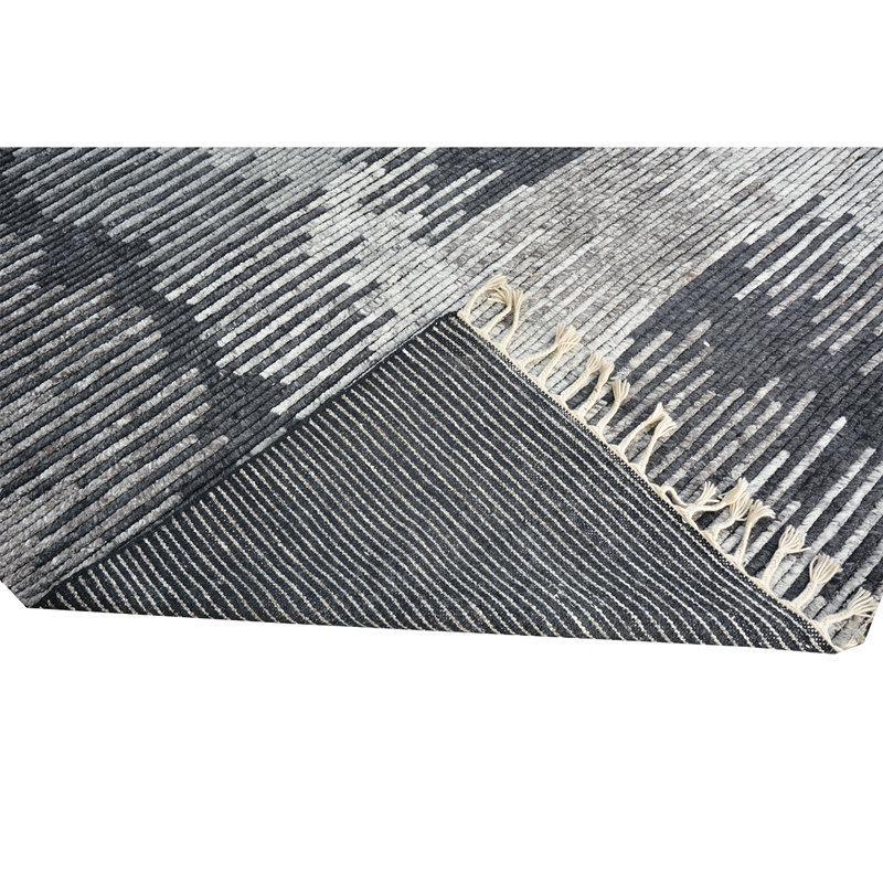 Wool Striped Indoor Rug, Rectangle 8' x 10'