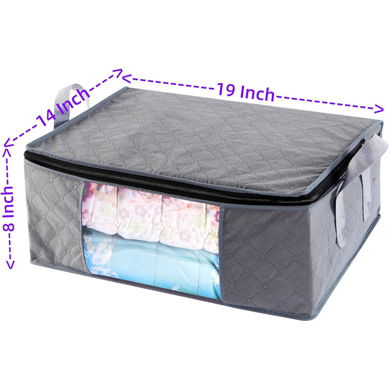 Sac de rangement en tissu Ebern Designs