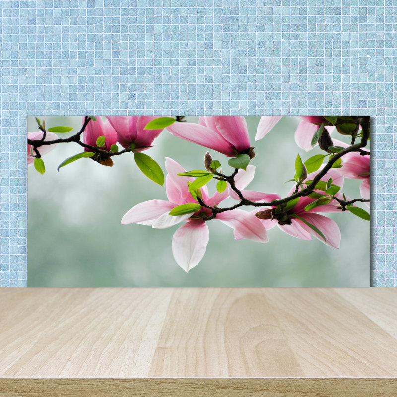 Loarine 50cm W x 100cm L Glass Peel and Stick Panel