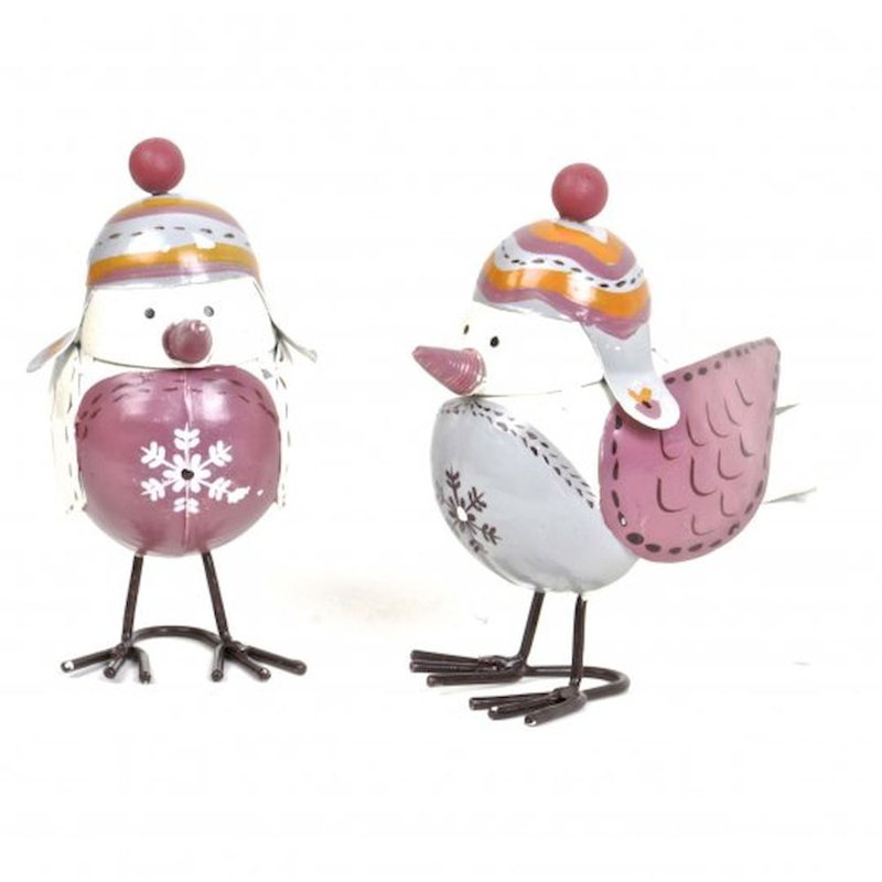 Ensemble d’ornement en forme de fêtes d’oiseau 2 pièces