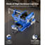 Cross Slide Drill Press Vise, 6 Inch Jaw Width, 2 Way X-Y Axis Bench Vise, 5.7 Inch Max Jaw Opening, Heavy Duty Cast Iron, Workbench Vice Clamp, for Woodworking Drilling CNC Milling Machine
