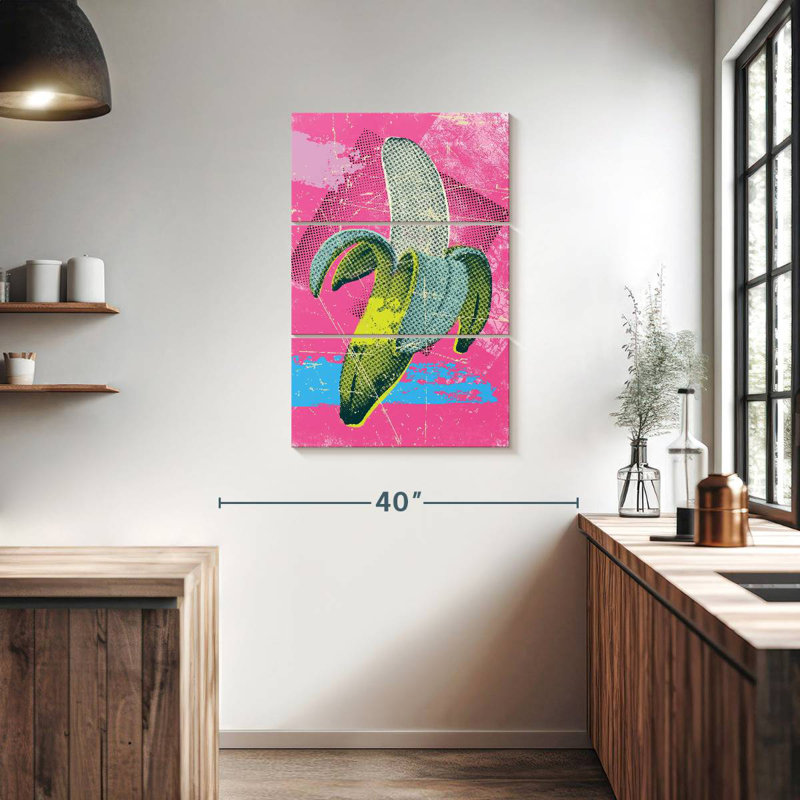 Yarlin Banana Peel, 38" H x 24" W