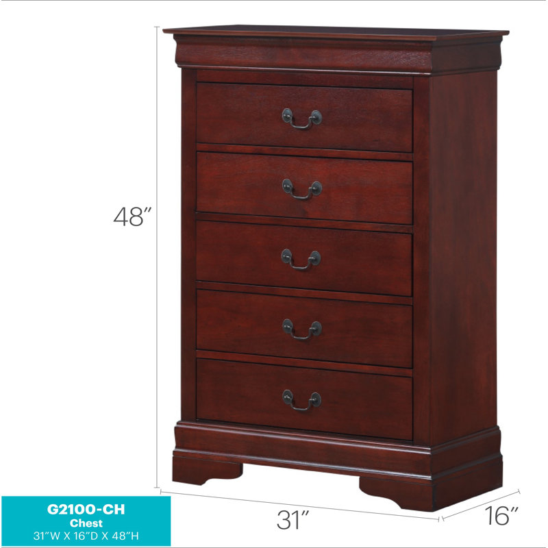 Commode Louisphillipe G2100-CH, Cerisier