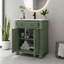 Lavabo de salle de bain Century avec base colonne romaine-1207133308