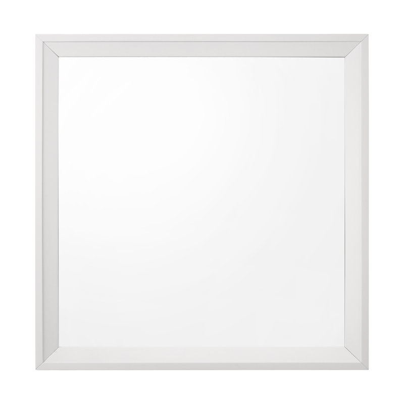 Miroir, finition blanche