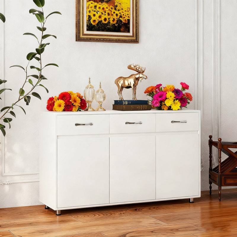 Buffet Three Doors, Blanc