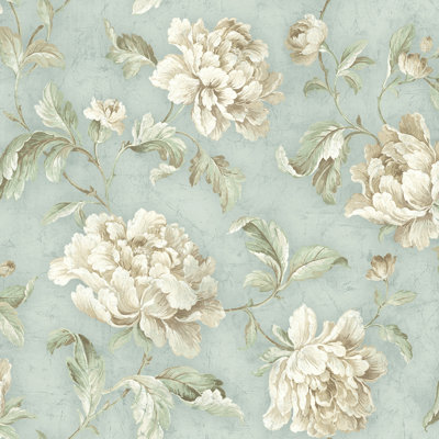 Laci Floral Trail 33' L x 20.5" W Wallpaper Roll