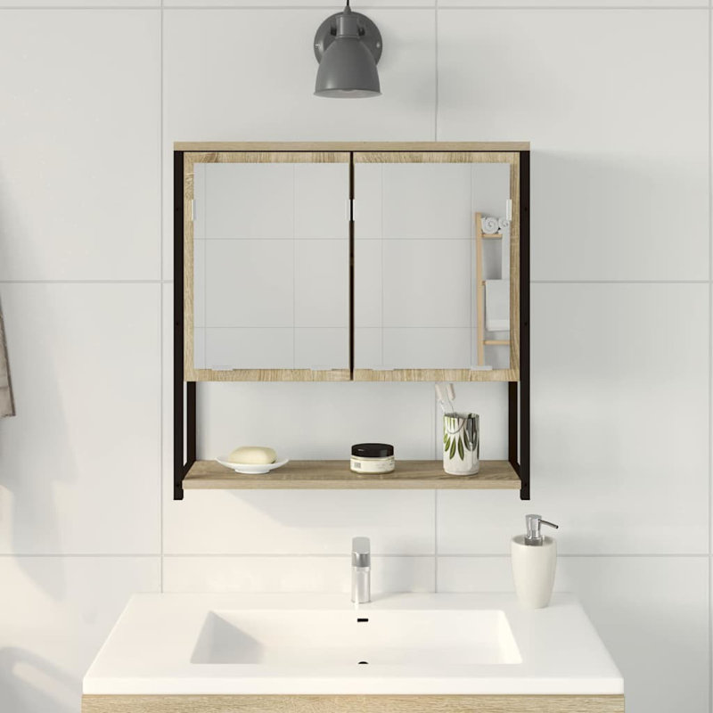 Frame Mounted Bathroom Cabinet