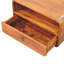 Dollison 55cm W Solid Wood Bedside Table