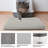 Cat Litter Mat - Waterproof Litter Box Mat with Dual-Layer Honeycomb Design for Trapping Litter - Slip-Resistant Cat Mat-92576657-92576656