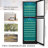 152 Bottle Built-In Refrigeration Dual Zone Freestanding Wine Refrigerator