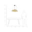 Meroo 1 - Light Shaded Pendant