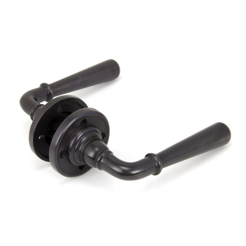 Newbury Dummy Door Handle Kit, Aged Bronze