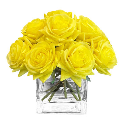 Rose Arrangement in Vase
