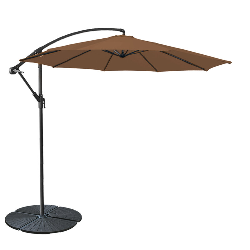 300cm Cantilever Parasol, Coffee