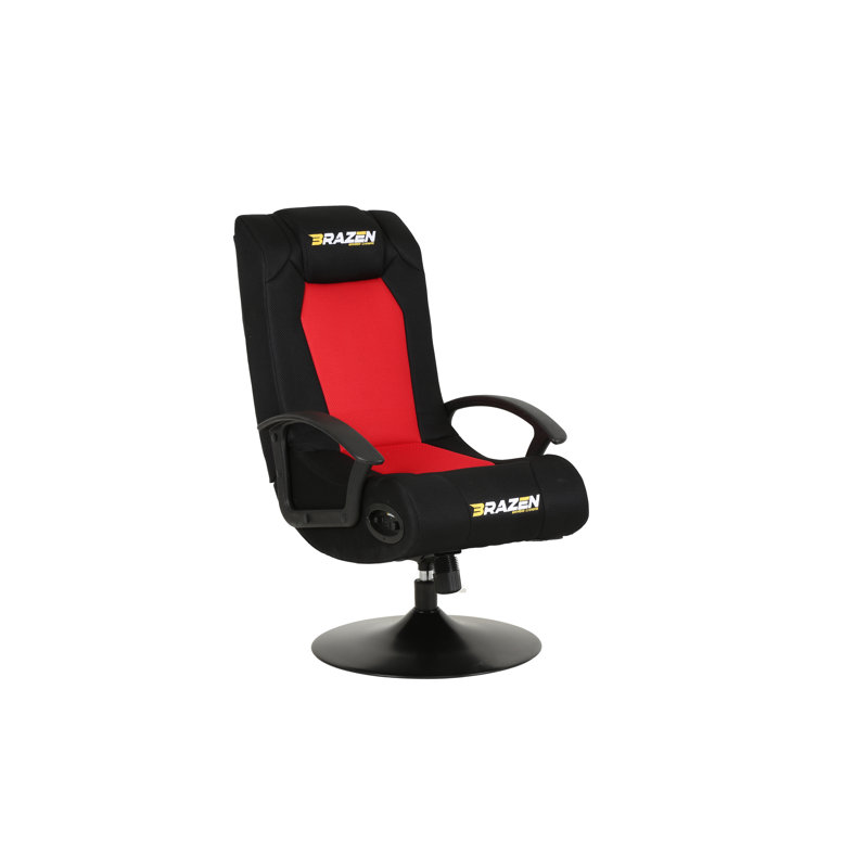 BraZen Stag 2.1 Bluetooth Surround Sound Gaming Chair - Red