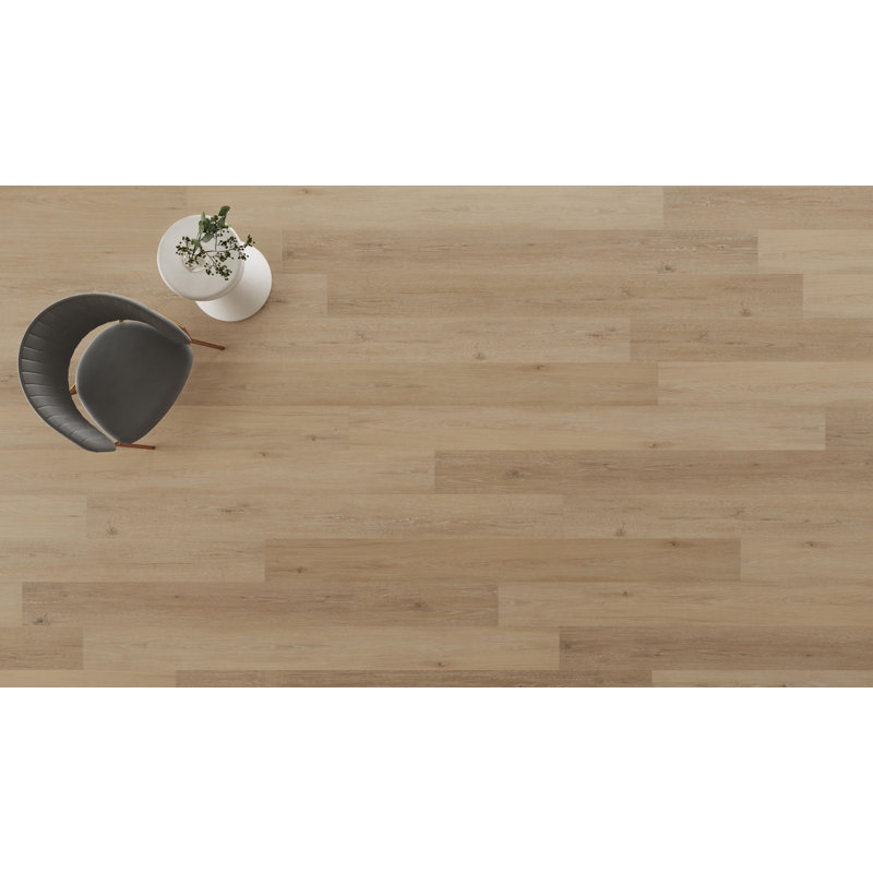 ADURA®Flex with Microban® Regency 7" x 48" x 2.5mm Oak Luxury Vinyl Plank, Polished Platinum