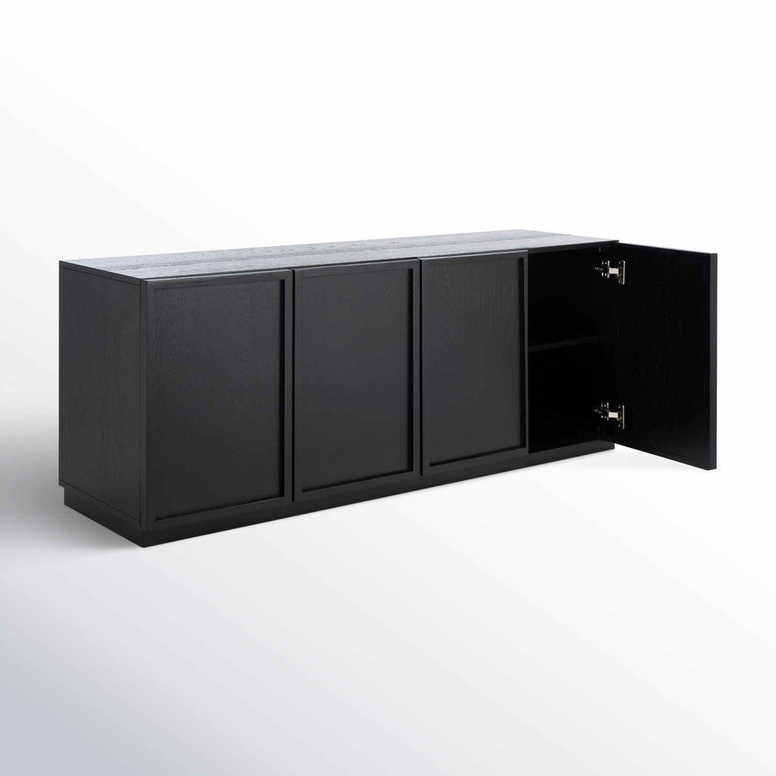 Hudson 58" TV Stand, Black