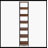 75" 6-Tier Corner Bookcase