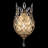 Crystal Laurel Flush Mounted Sconce-4614022-10553068