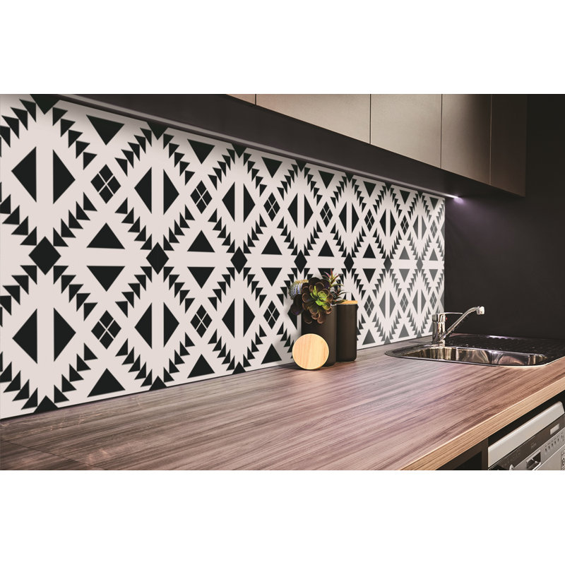 Sticker Self Adhesive Vinyl Splashback 39,37x19,68 Inch Wall Stickers Tile Peel and Stick Wall Tiles