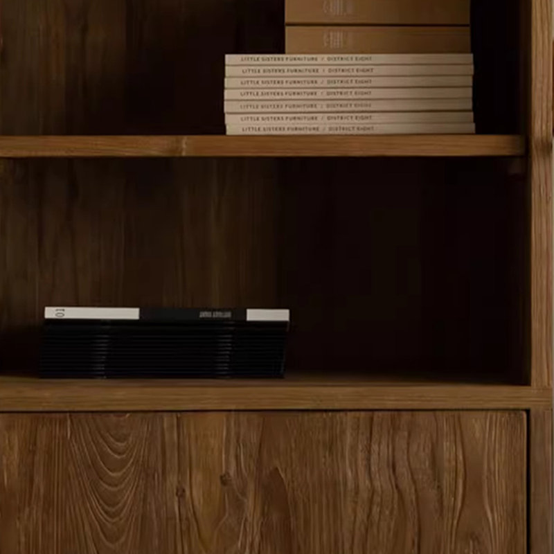 Bibliothèque fermée de style japonais