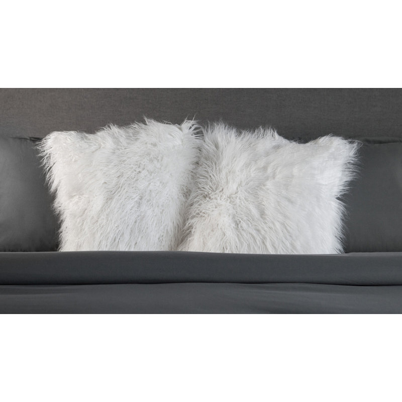   Housse de coussin Chanasya, Blanc