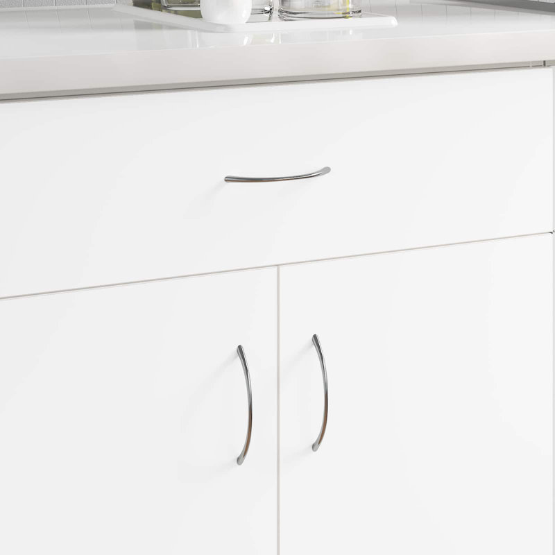 Vidaxl Handle Silver Stainless Steel Storage Hardware Furniture Accessories