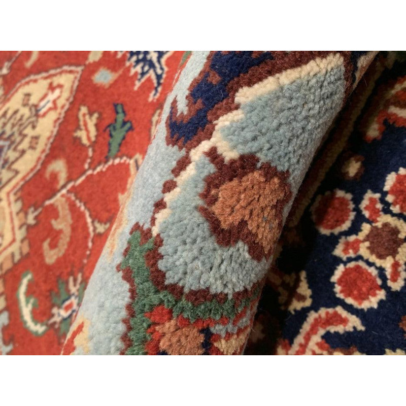 Kerri Oriental Area Rug in Rust